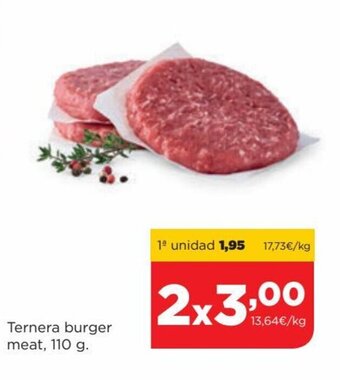 Alimerka Ternera burger meat, 110 g. oferta
