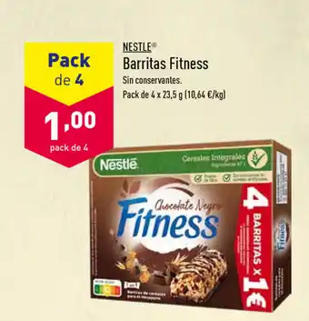 ALDI Nestle Barritas Fitness 4 x 23,5g oferta