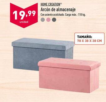 ALDI Home Creation Arcón de almacenaje oferta