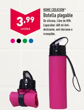 ALDI Home Creation Botella plegable oferta
