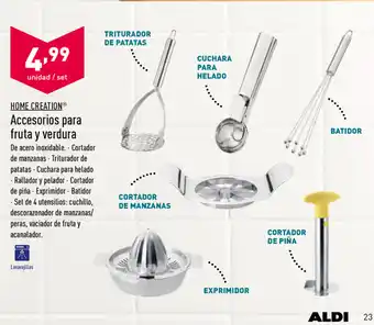ALDI Home Creation Accesorios para fruta y verdura oferta