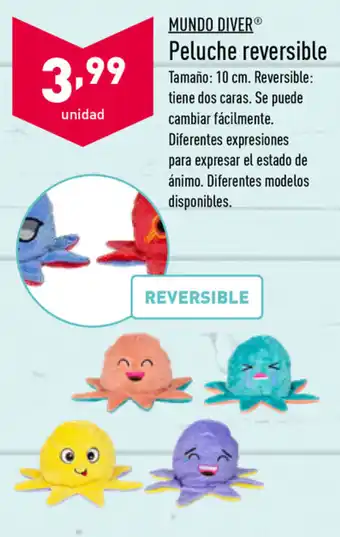ALDI Peluche reversible oferta