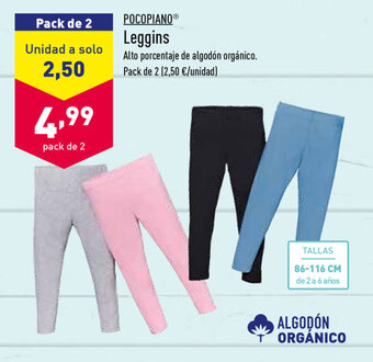 ALDI Pocopiano Leggins oferta