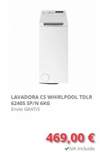 Electro Hiper Europa Lavadoras whirlpool oferta