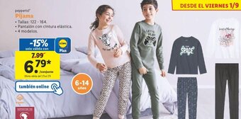 Lidl pepperts!" Pijama oferta