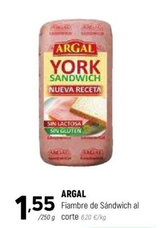 Coviran ARGAL Fiambre de Sándwich al Corte oferta