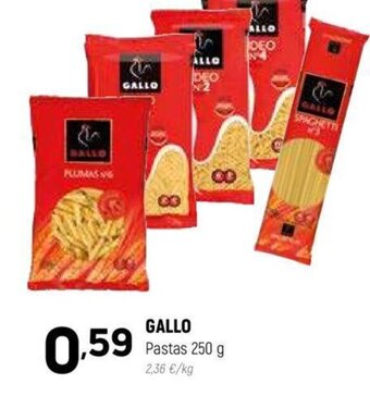Coviran GALLO Pastas 250 g oferta
