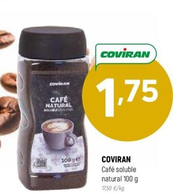 Coviran COVIRAN Café soluble natural 100 g oferta