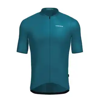 Decathlon Maillot ciclismo manga corta hombre vestta pro plus ocean oferta