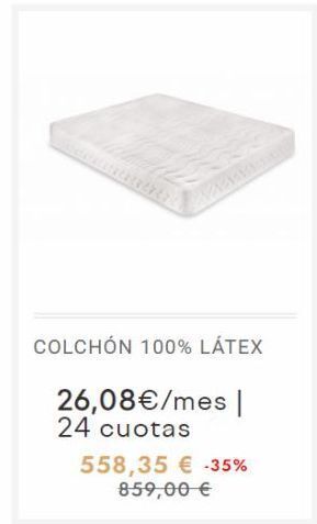 Muebles Rey Colchones oferta