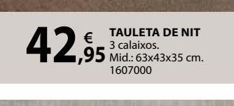 Fes Més Mesita de noche oferta