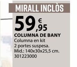 Fes Més Columna de baño oferta