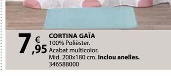 Fes Més Cortina de baño oferta