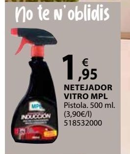Fes Més Limpiador de vitrocerámica mpl oferta