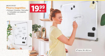 Lidl UNITED OFFICE* Pizarra magnética oferta