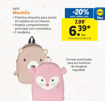 lupilu' Mochila