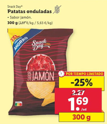 Lidl Snack Day Patatas onduladas oferta