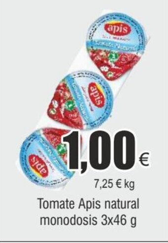 FROIZ Tomate Apis natural monodosis 3x46 g oferta