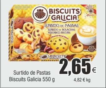 FROIZ Surtido de Pastas Biscuits Galicia 550 g oferta