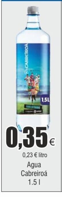 FROIZ Agua Cabreiroá 1.5 L oferta