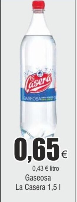 FROIZ Gaseosa La Casera 1,5 L oferta