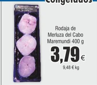 FROIZ Rodaja de Merluza del Cabo Maremundi 400 g oferta