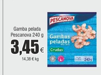 FROIZ Gamba pelada Pescanova 240 g oferta