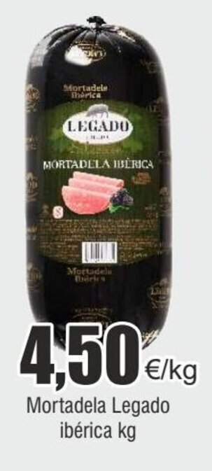 FROIZ Mortadela Legado ibérica kg oferta