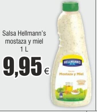 FROIZ Salsa Hellmann's mostaza y miel 1 L oferta
