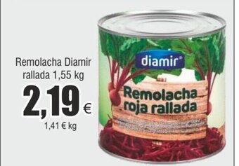 FROIZ Remolacha Diamir rallada 1,55 kg oferta