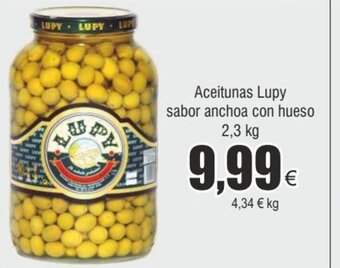 FROIZ Aceitunas Lupy sabor anchoa con hueso 2,3 kg oferta