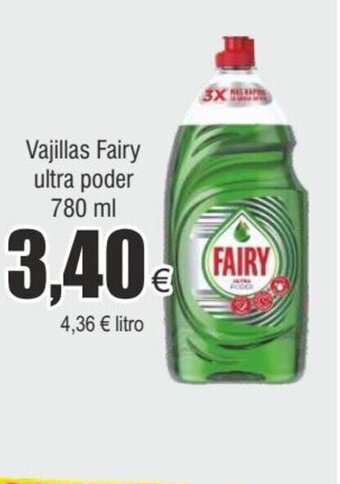 FROIZ Vajillas Fairy ultra poder 780 ml oferta
