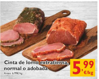 Cash Ecofamilia Cinta de lomo extratierna normal o adobada oferta