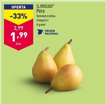 ALDI EL MERCADOⓇ Pera oferta
