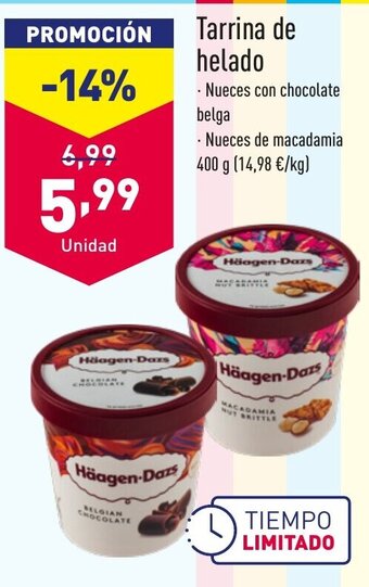 ALDI Tarrina de helado oferta