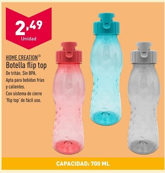 ALDI HOME CREATIONⓇ Botella flip top oferta