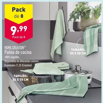 ALDI HOME CREATIONⓇ Paños de cocina oferta