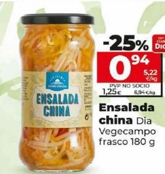 Dia Ensalada china oferta