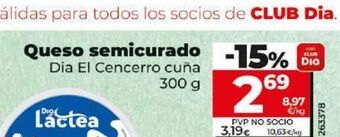 Dia Queso semicurado dia oferta
