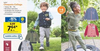 Lidl Chaqueta lupilu oferta