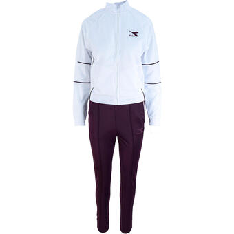 Decathlon Chandal diadora fz core, blanco, mujer oferta