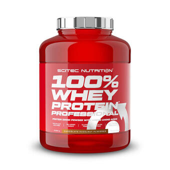 Decathlon 100% whey protein professional - 2350g chocolate con avellanas de scitec nutriti oferta