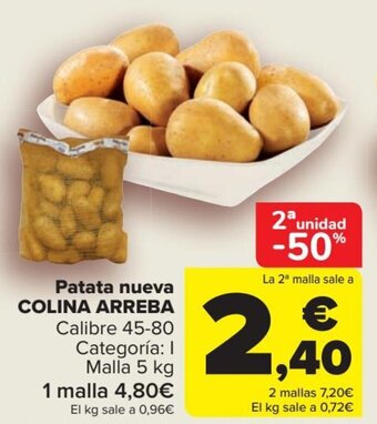 Carrefour Patata nueva COLINA ARREBA oferta