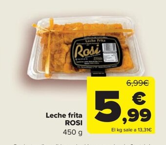 Carrefour Leche Frita ROSI oferta