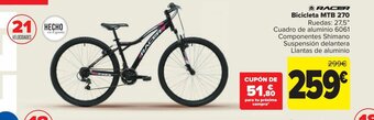 Carrefour Bicicleta MTB 270 oferta