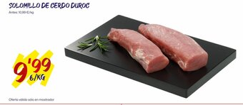 AhorraMas SOLOMILLO DE CERDO DUROC oferta