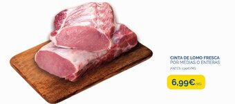 Supermercados La Despensa CINTA DE LOMO FRESCA oferta