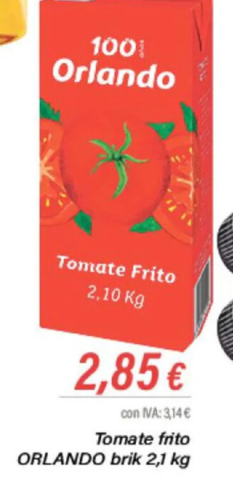 Cash Ifa Tomate frito ORLANDO brik 2,1 kg oferta