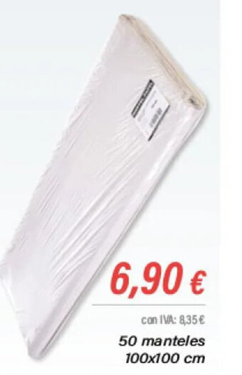 Cash Ifa 50 manteles 100x100 cm oferta