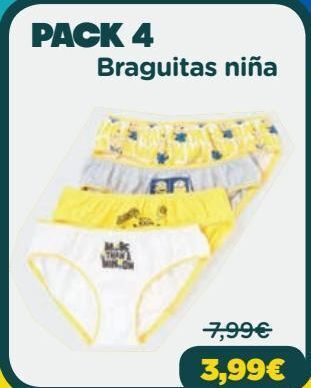 Carrefour Braguitas niña oferta